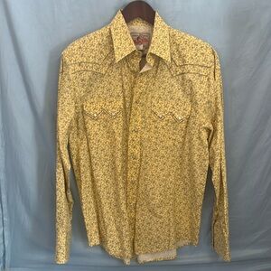 Vintage Wrangler pearl snap